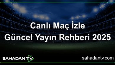 Canlı Maç İzle Güncel Yayın Rehberi 2025