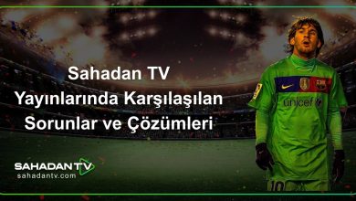 Sahadan TV Yayınlarında Karşılaşılan Sorunlar ve Çözümleri