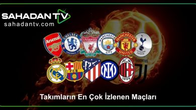 Takımların En Çok İzlenen Maçları