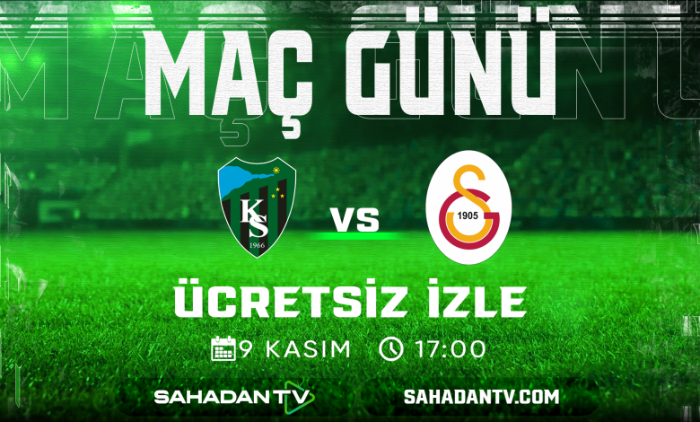 Kocaelispor Galatasaray Maçı Canlı İzle 9.11.2025