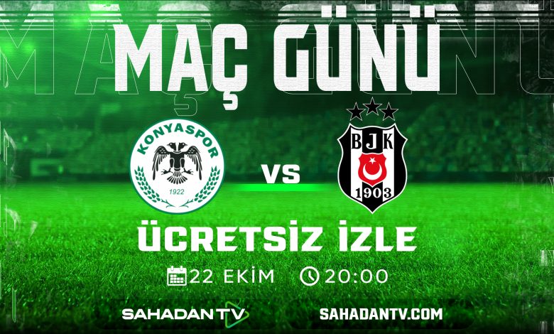 Konyaspor Beşiktaş Maçı Canlı İzle 22.10.2025