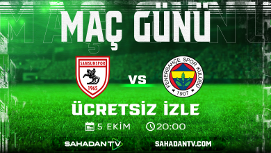 Samsunspor - Fenerbahçe Maçı Canlı İzle 5 Ekim 2025