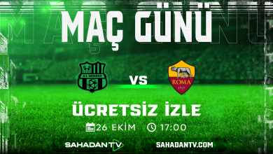 Sassuolo Roma Maçı Canlı İzle 26.10.2025