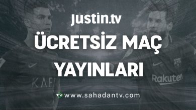 Justin TV ücretsiz maç yayınları