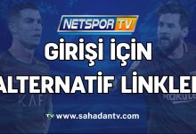 Netspor girişi için alternatif linkler